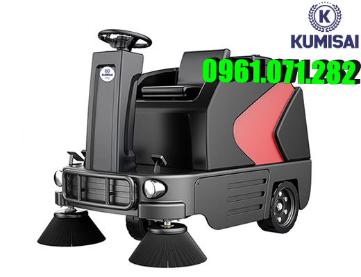 Xe quét rác nhà xưởng ngồi lái Kumisai KMS-S6