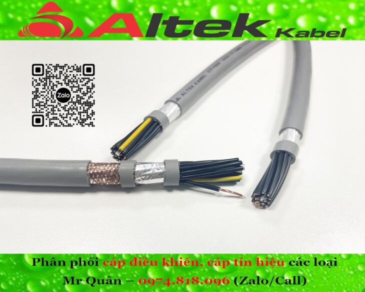 Altek Kabel: Cáp điều khiển 16 lõi Rvv, Rvvp