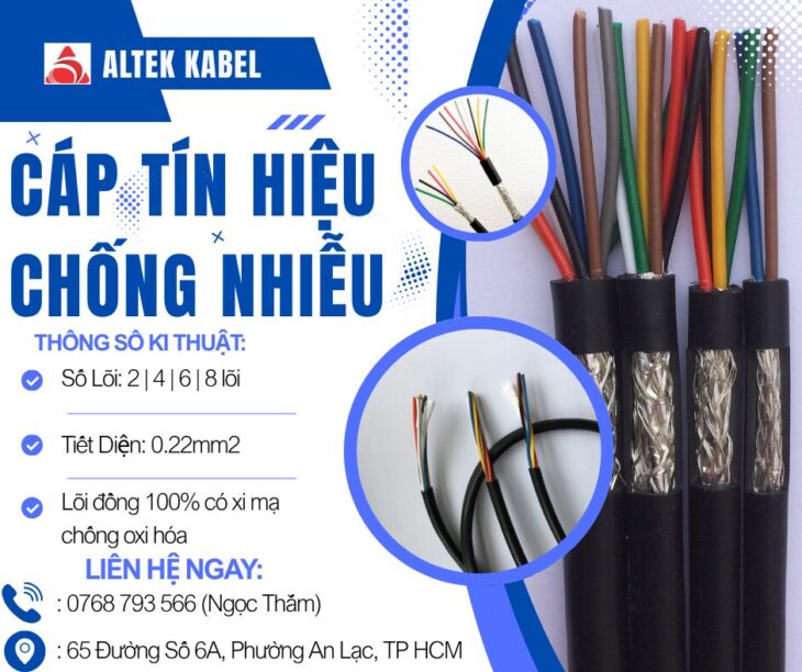 CẦN BÁN Cáp Tín Hiệu Chống Nhiễu ALTEK KABEL – Chính Hãng, Chống Nhiễu Hiệu Qủa