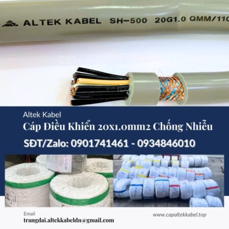Dây cáp điều khiển báo cháy 20×1.0 Altek Kabel tại Đà Nẵng Dây cáp điều khiển báo cháy 20×1.0 Altek Kabel tại Đà Nẵng