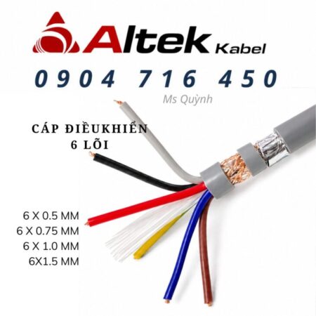 Cáp điều khiển 6 lõi Altek Kabel Cáp điều khiển 6 lõi Altek Kabel