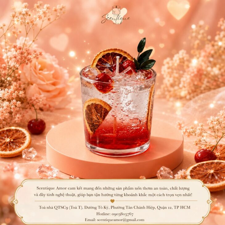 MUA NẾN THƠM LY SODA DÂU TẠI TP.HCM