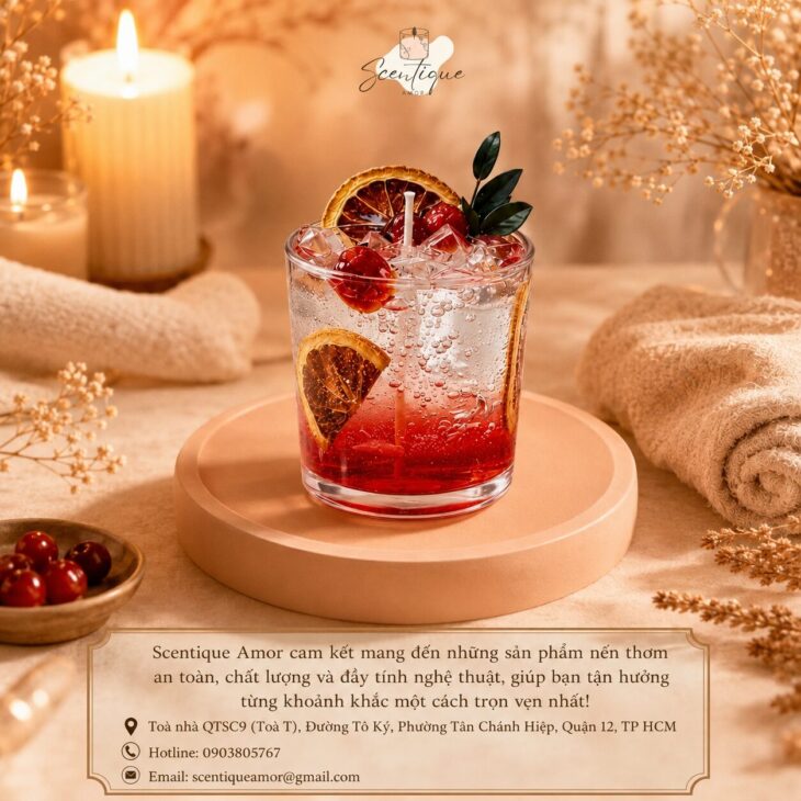 MUA NẾN THƠM LY SODA DÂU TẠI TP.HCM