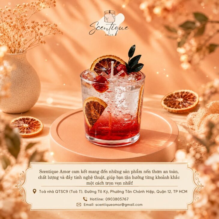 MUA NẾN THƠM LY SODA DÂU TẠI TP.HCM