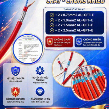 CẦN BÁN Cáp Chống Cháy Chống Nhiễu Altek Kabel – Đạt Chuẩn Chất Lượng