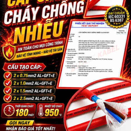 CẦN BÁN Cáp Chống Cháy Chống Nhiễu Altek Kabel – Sản Phẩm Chính Hãng