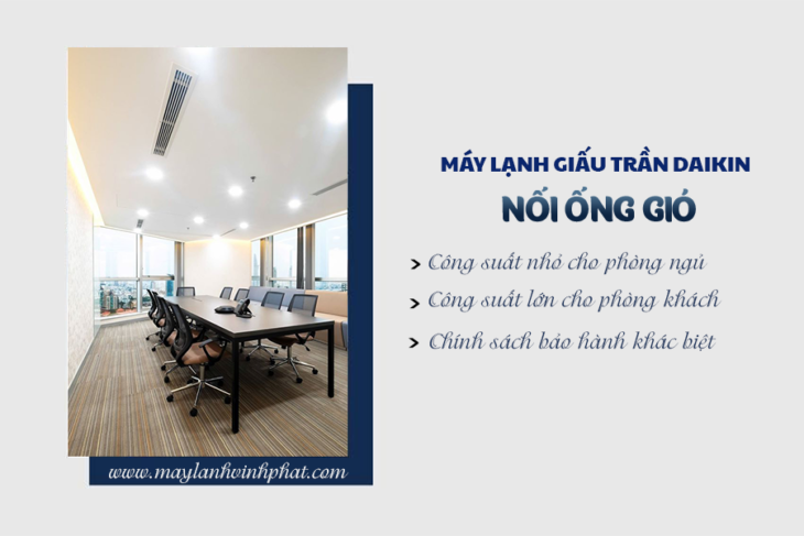 Dịch vụ thi công Điều hòa nối ống gió DAIKIN trọn gói rẻ nhất Thủ Đức – TPHCM