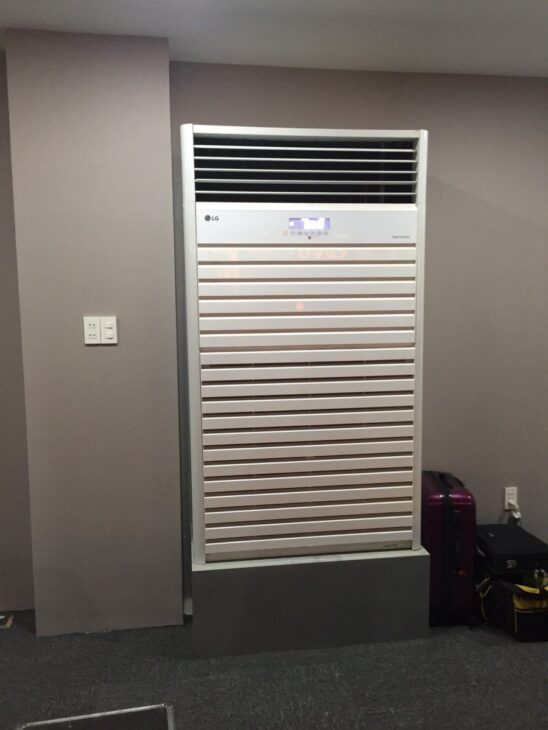 Đại lý máy lạnh tủ đứng LG 10hp giá sỉ cho dự án