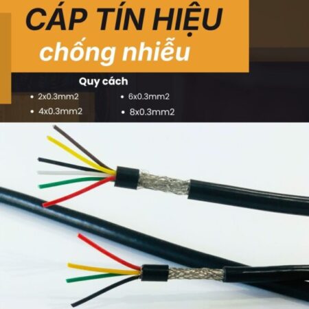 Cáp tín hiệu chống nhiễu Altek Kabel 4×0.3/6×0.3/8×0.3