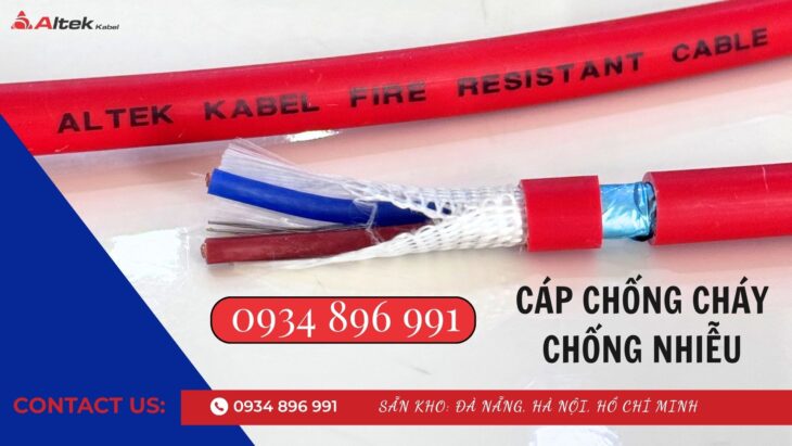 Dây Cáp Chống Cháy Chống Nhiễu 2×1.0– Altek Kabel Đà Nẵng, Huế, Quảng Trị