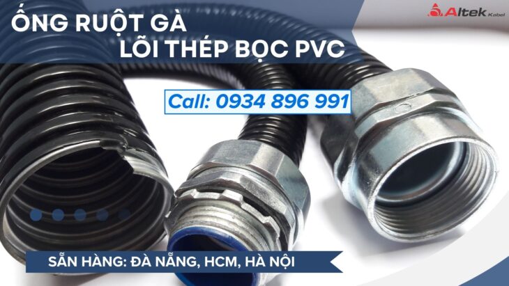 Ống Ruột Gà Lõi Thép Bọc Pvc Và Đầu Nối Có Sẵn Hồ Chí Minh, Đà Nẵng, Hà Nội