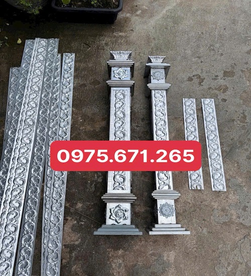 Trụ cầu thang sắt nghệ thuật theo mẫu