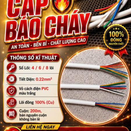 CẦN BÁN Cáp Báo Cháy ALTEK KABEL – Độ Bền Cao, Truyền Tín Hiệu Chính Xác CẦN BÁN Cáp Báo Cháy ALTEK KABEL – Độ Bền Cao, Truyền Tín Hiệu Chính Xác