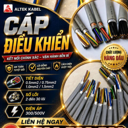 CẦN BÁN Cáp Điều Khiển ALTEK KABEL – Kết Nối Chính Xác