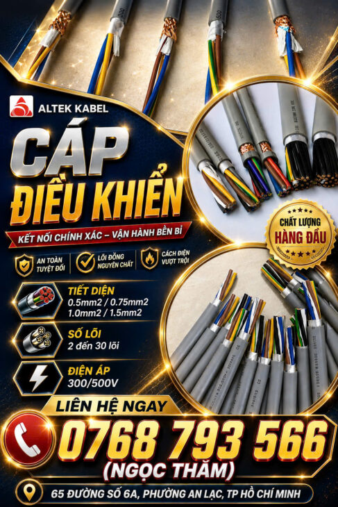 CẦN BÁN Cáp Điều Khiển ALTEK KABEL – Kết Nối Chính Xác