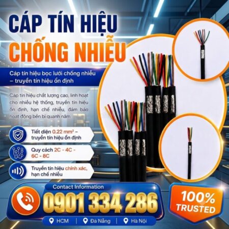 Cáp Tín Hiệu Chống Nhiễu 0.22mm² ALTEK KABEL