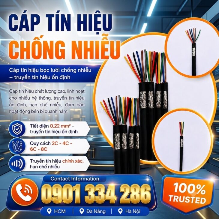 Cáp Tín Hiệu Chống Nhiễu 0.22mm² ALTEK KABEL