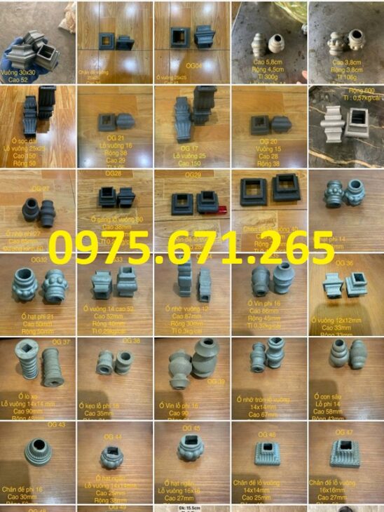 Xưởng sản xuất ổ gang giá rẻ tận gốc