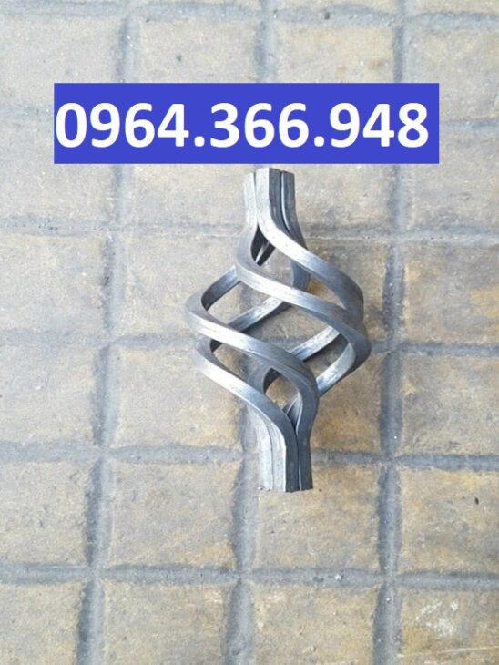 Quả rọ cầu thang – chi tiết trang trí cho lan can sắt