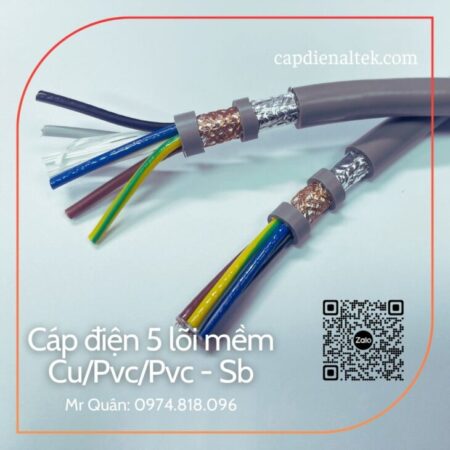 Cáp điều khiển 5 lõi Altek Kabel – Hàng sẵn kho