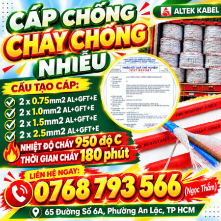 CẦN BÁN Cáp Chống Cháy Chống Nhiễu Altek Kabel – Bảo Vệ Hệ Thống, Nâng Tầm An Toàn CẦN BÁN Cáp Chống Cháy Chống Nhiễu Altek Kabel – Bảo Vệ Hệ Thống, Nâng Tầm An Toàn