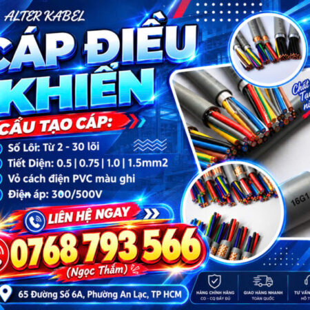 CẦN BÁN Cáp Điều Khiển ALTEK KABEL 2-30 Lõi – Đáp Ứng Mọi Nhu Cầu Lắp Đặt