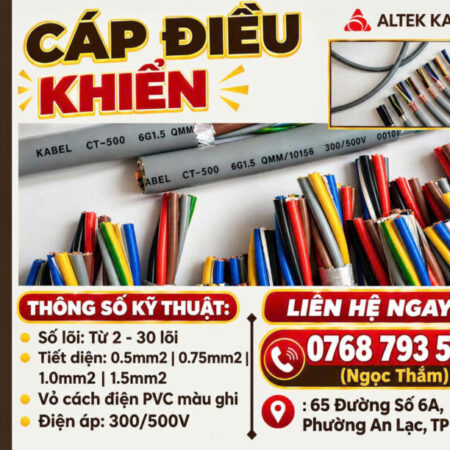 CẦN BÁN Cáp Điều Khiển ALTEK KABEL – Bền Bỉ, Linh Hoạt, Hiệu Qủa CẦN BÁN Cáp Điều Khiển ALTEK KABEL – Bền Bỉ, Linh Hoạt, Hiệu Qủa