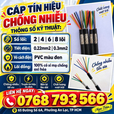 CẦN BÁN Cáp Tín Hiệu Chống Nhiễu ALTEK KABEL – Bền Bỉ Lâu Dài CẦN BÁN Cáp Tín Hiệu Chống Nhiễu ALTEK KABEL – Bền Bỉ Lâu Dài
