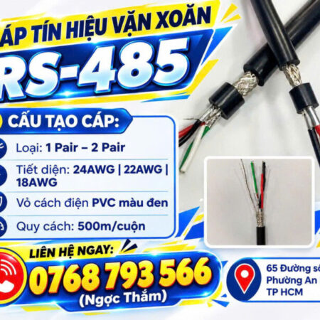 CẦN BÁN Cáp Tín Hiệu Vặn Xoắn RS-485 ALTEK KABEL – Nâng Cao Hiệu Suất