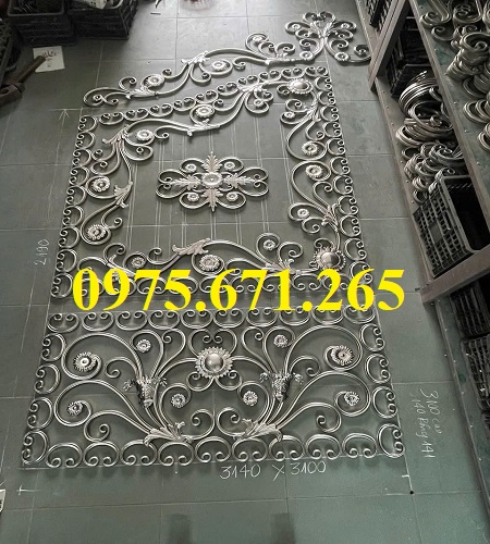 Xếp bộ inox mỹ thuật cho xưởng cơ khí